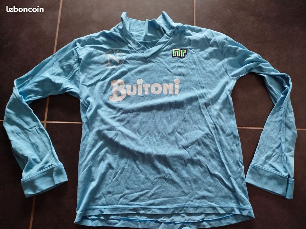 Maillot foot naples vintage - Vêtements