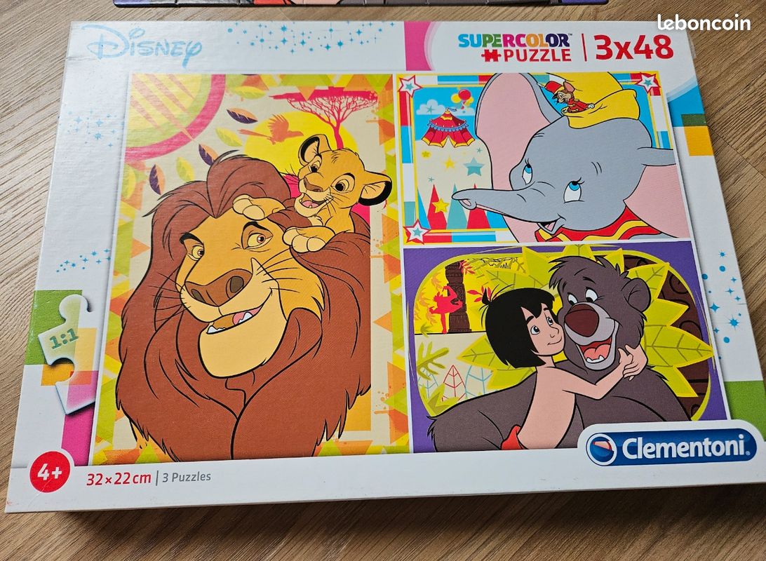 Puzzles Disney 3 ×48 (image 1)