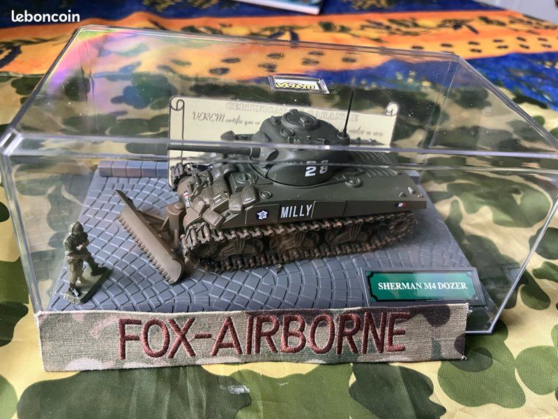 Char Sherman M4A3 Surblindé Solido – 1/50 – Normandie 1944 – Édition Limitée