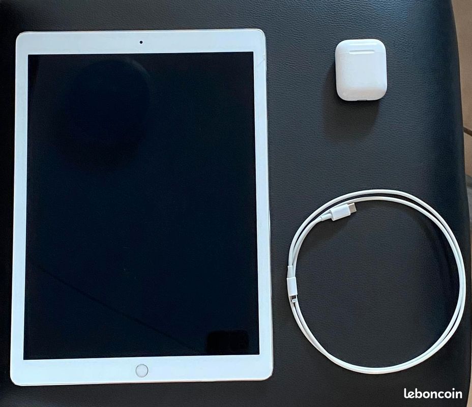 Vente Ipad Pro 12,9 pouces + Aipods et câble de charge offert à l’acheteur (image 2)