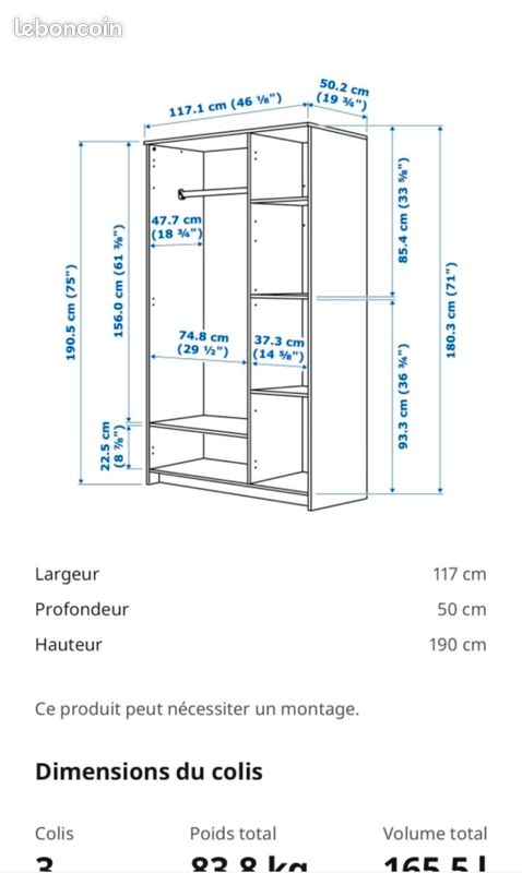 Armoire Ikea (image 6)