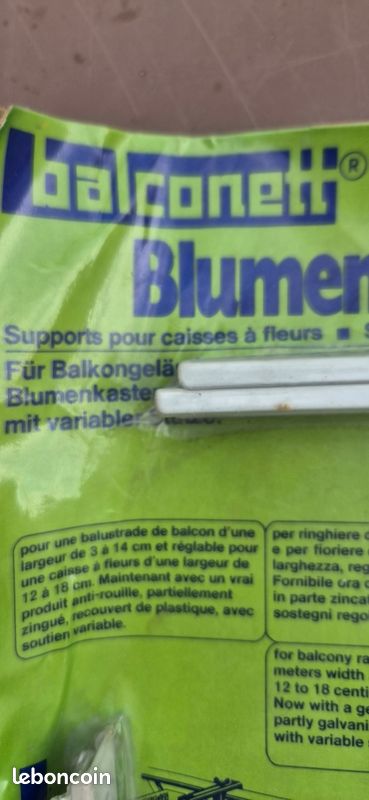 Support pour caisse à fleurs (image 2)