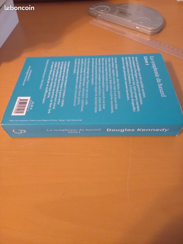 Dedicace Douglas Kennedy la Symphonie du hasard livre1 (image 4)