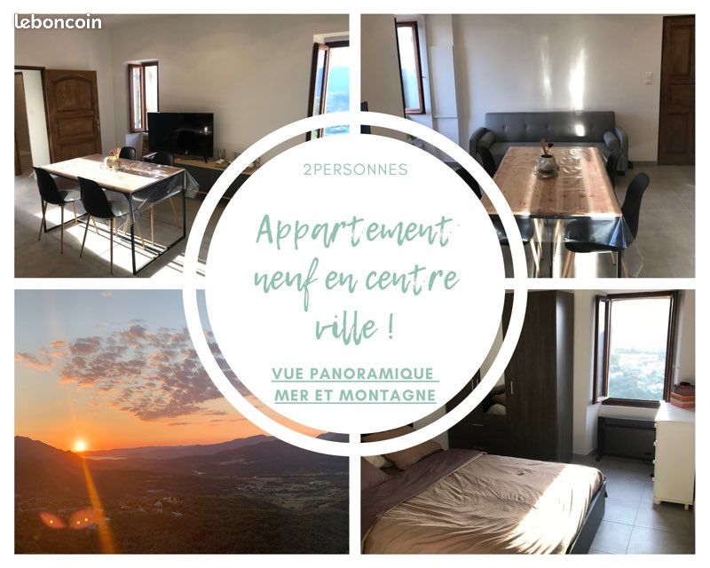 Appartement 2 pièces 40 m² · à Sartène · 40 m² · 570 €
