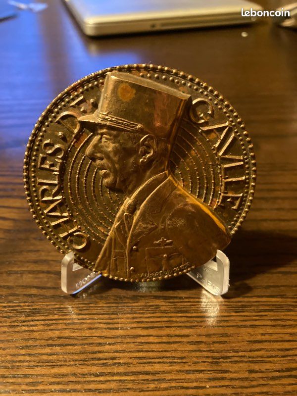 MÉDAILLE EN BRONZE - PAR JH. COEFFIN - Rakuten
