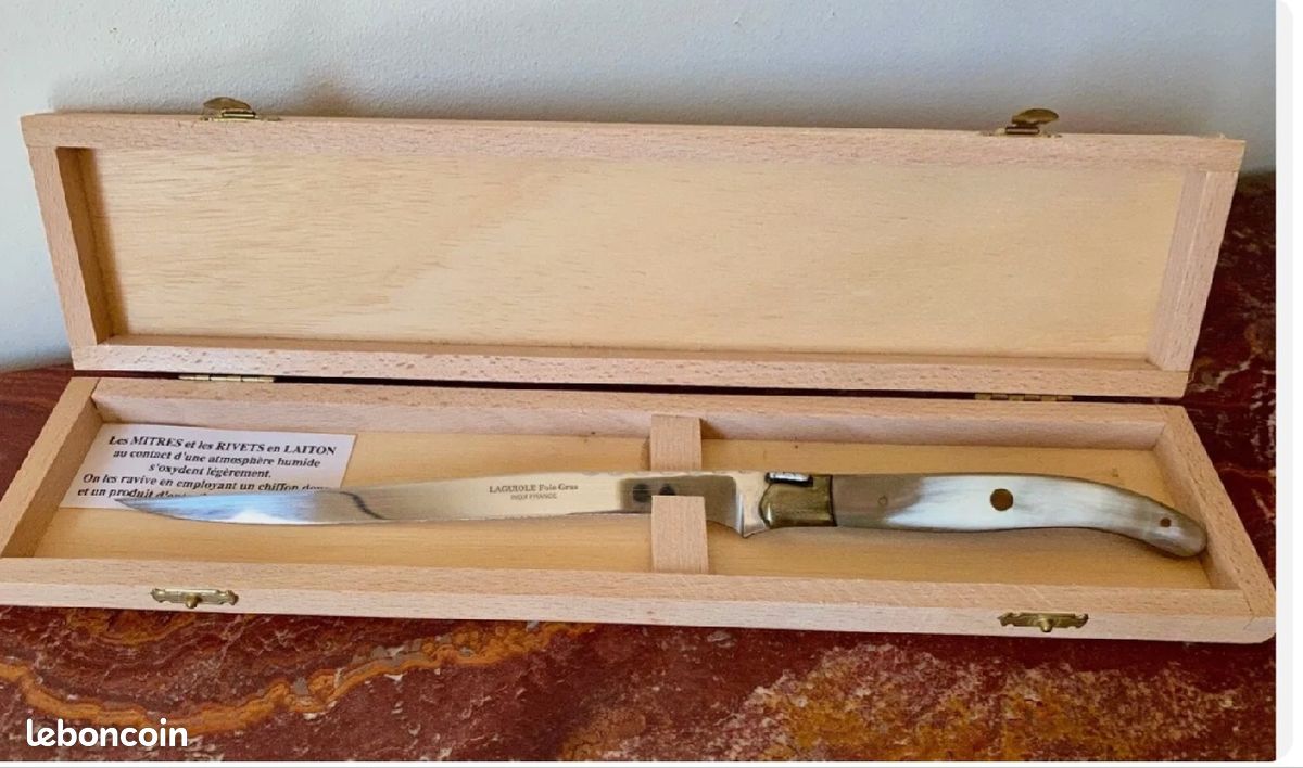 Laguiole Foie gras knife set - Claude Dozorme