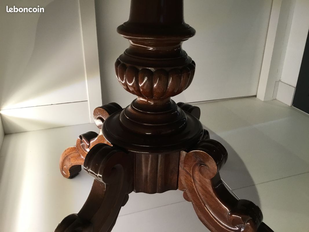 Table guéridon violon Louis Philippe (image 3)