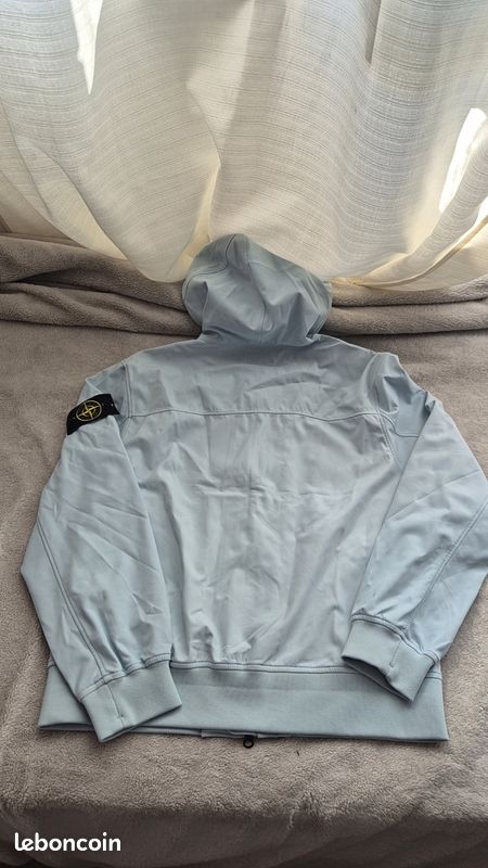 Manteau Veste Stone Island PRIMALOFT Homme - Nylon Bleu - Taille S - Occasion