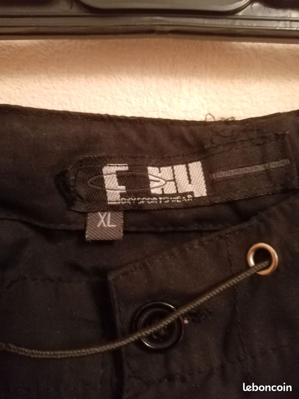 Pantalon tandence noir à franges (image 6)