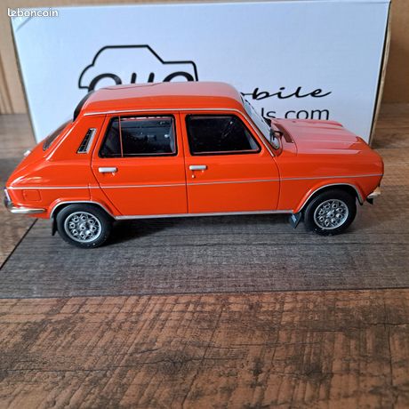 simca 1100 ti orange 1/18 1:18 1 18 otto ottomobile ottomodels boxed