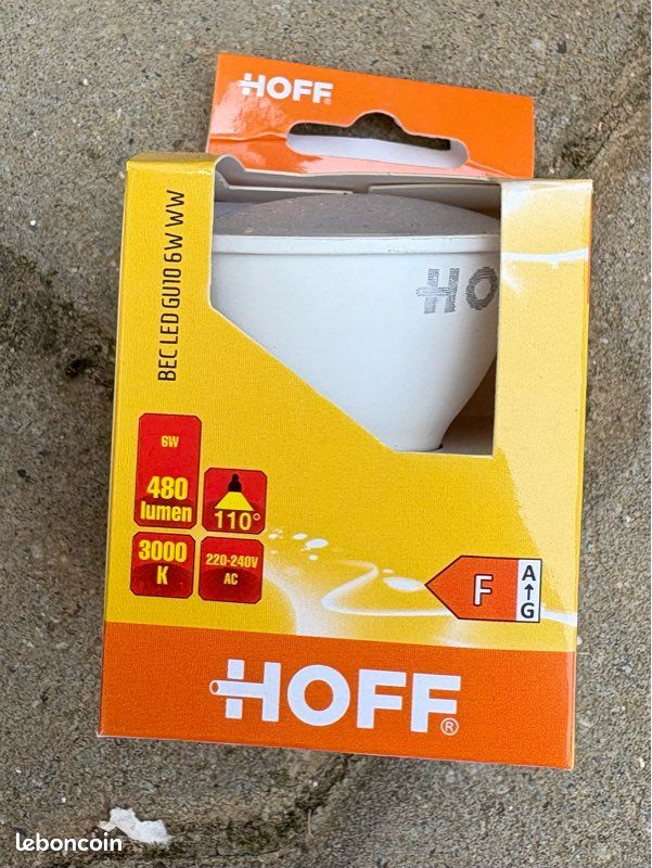 Ampoules led GU10 neuves blanc chaud (image 2)