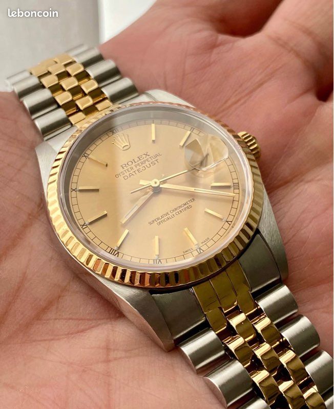 Rolex Datejust 16233 bi ton circa 2002 (image 2)