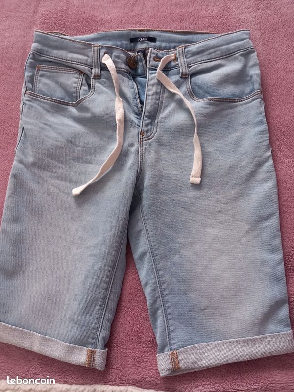 Short En Jean Délavé Moyen Forever 21 – Taille 26 – Neuf Avec étiquette