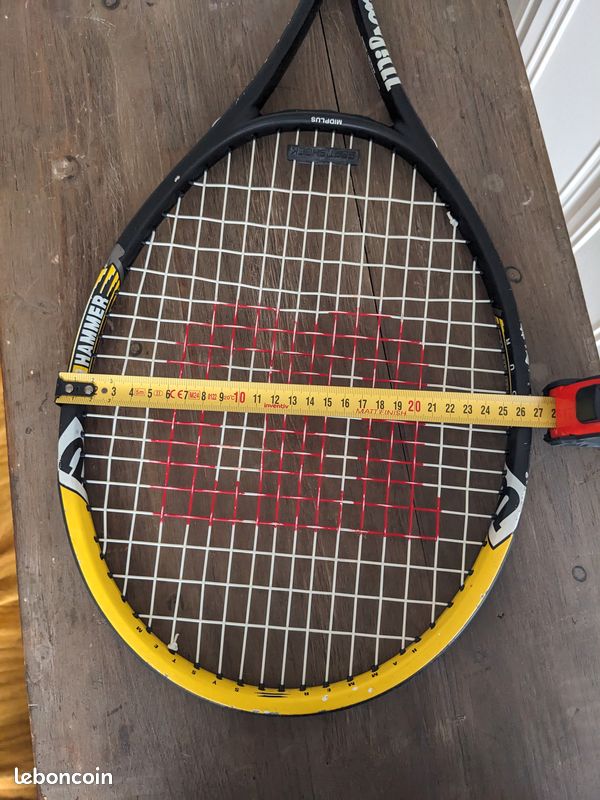 Raquette de tennis vintage Wilson T2000 avec housse Excellent état