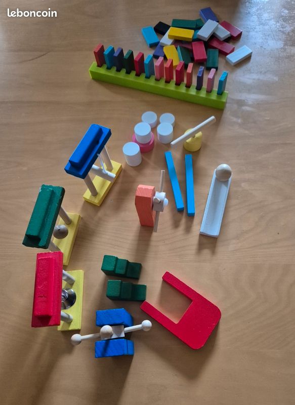 Domino jeux de construction bois (image 6)