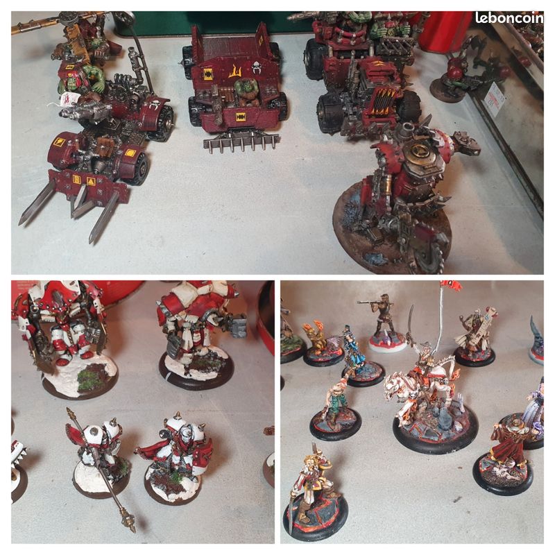 B - 6384 | Lot de figurines warhammer