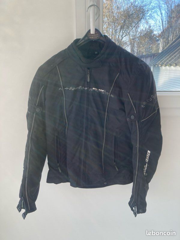 Blouson moto femme (image 1)
