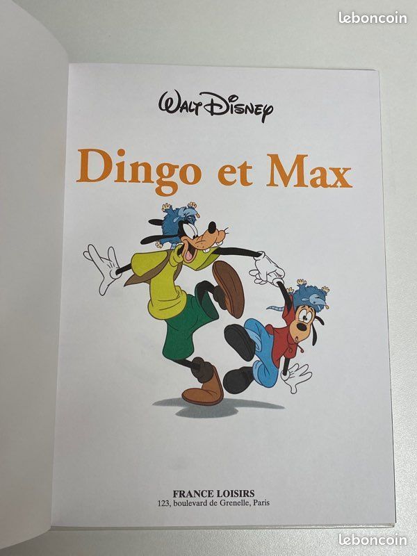 Livre Walt Disney Dingo et Max (image 2)