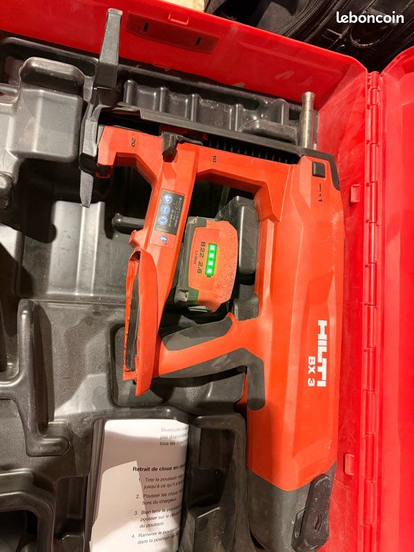 Test, avis et prix : Cloueur sans fil HILTI BX 3-ME | Zone Outillage