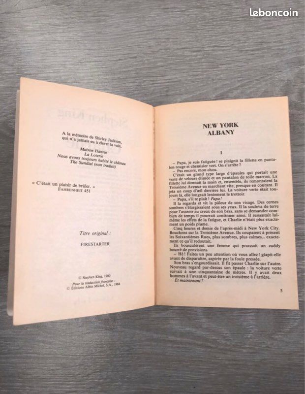 Livre « Charlie » Stephen King (image 4)