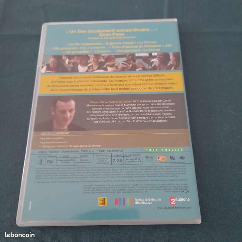 DVD Entre les murs (image 3)