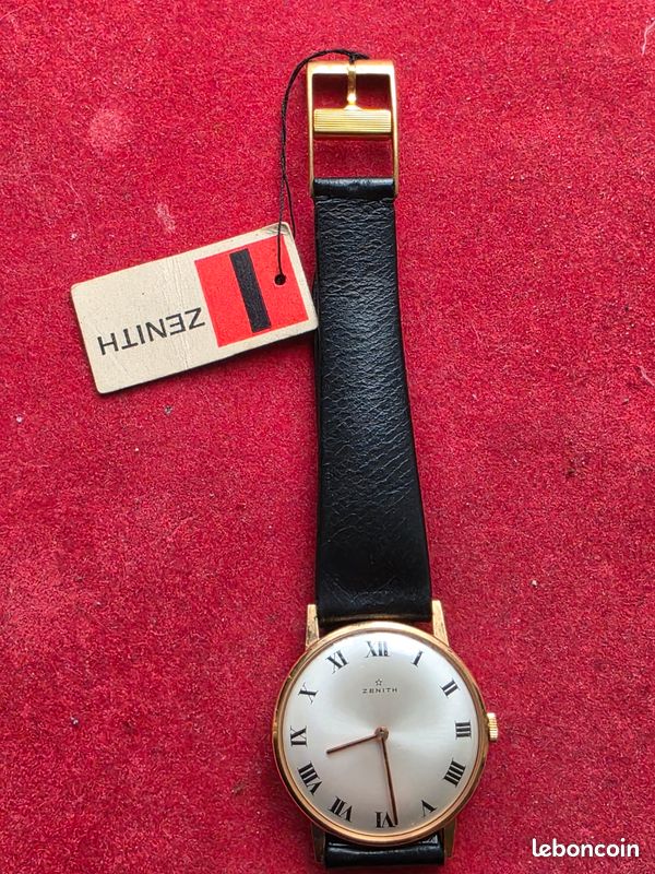 Montre Zenith Vintage Pour Homme - Occasion - Pièce Horlogère De Collection