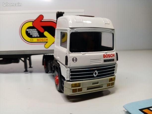 CAMION ELIGOR 1/43 Renault R LBS rare semi remorque militaire armée EUR