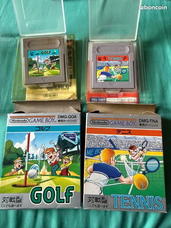 Lot De 2 Jeux Game Boy : Asterix & World Cup - Très Bon état, Boîtes Et Notices Incluses