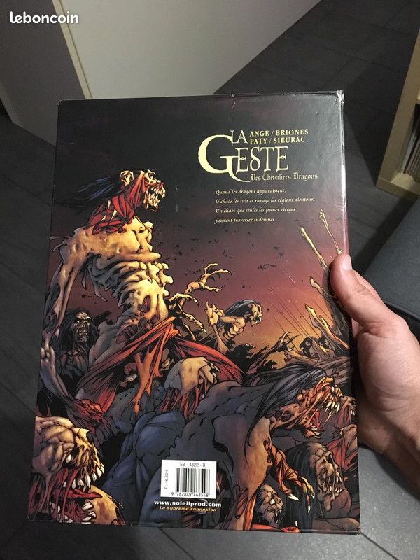 Bd la geste des chevaliers dragons coffret tomes 4 à 6 Ange (image 2)