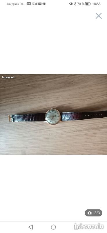 Montre lip ancien sans pile (image 3)