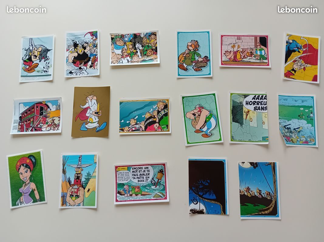 Album Panini Astérix 65ème Anniversaire – 64 Pages Avec Stickers Brillants Et Effet Métal