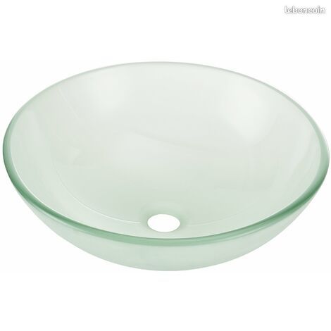 Vasque lavabo en verre (image 2)