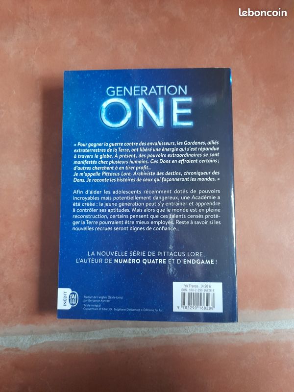 Génération one livre (image 2)