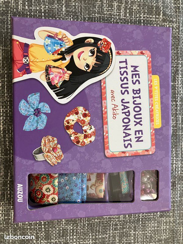 Mes bijoux en tissus japonais (image 1)