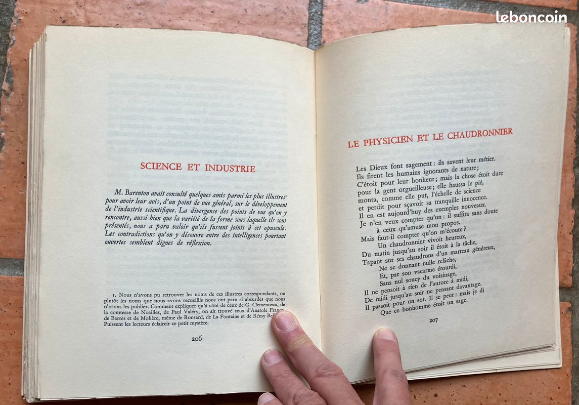 Propos de O. L. Barenton – Auguste Detœuf – humour & aphorismes – 1956 – très bon état (image 13)