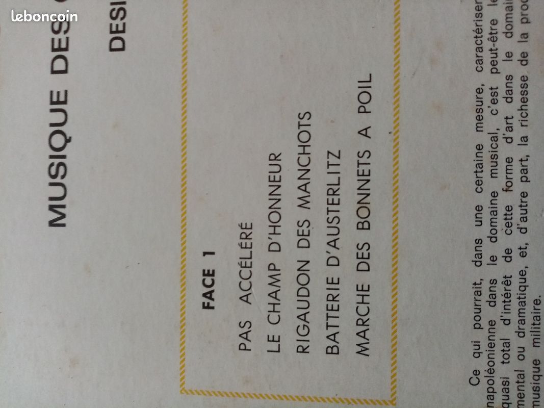Musique 33 tours (image 3)
