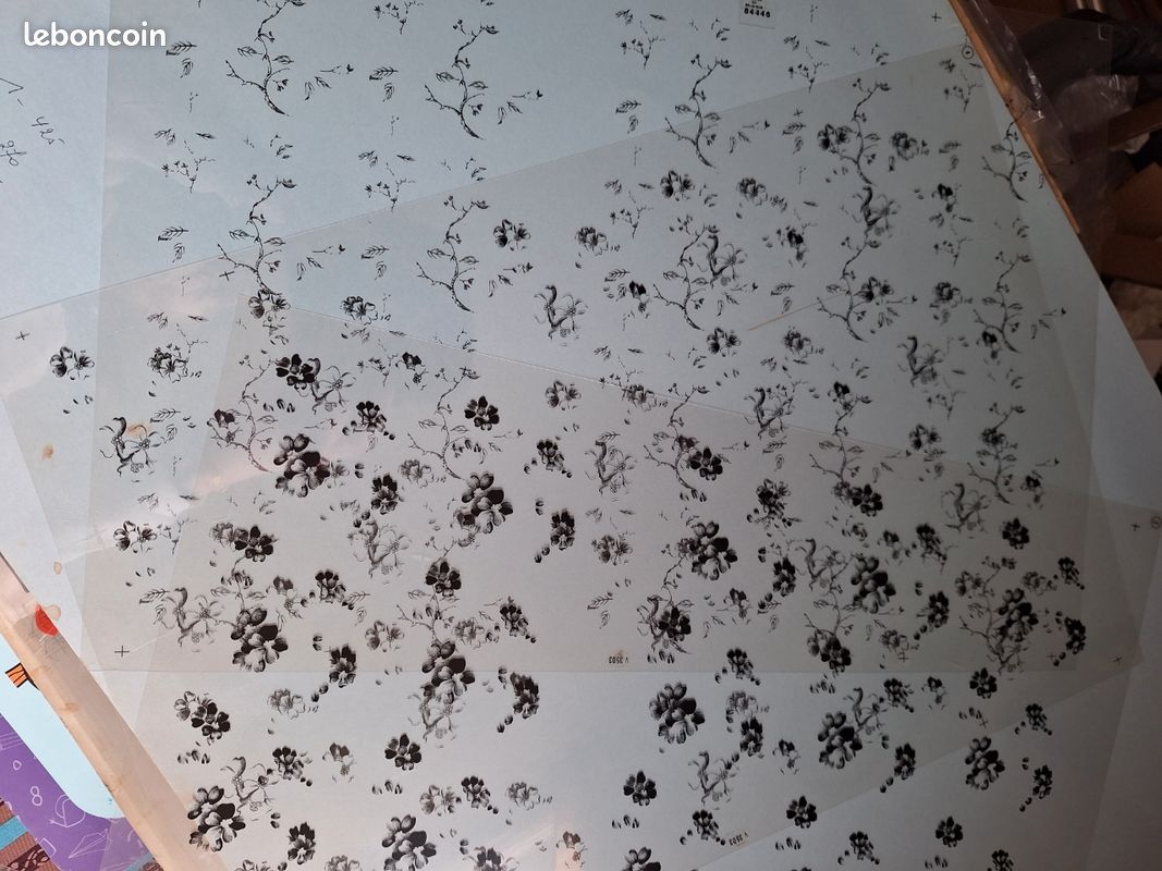 Serigraphie fleurs de pommier (image 4)