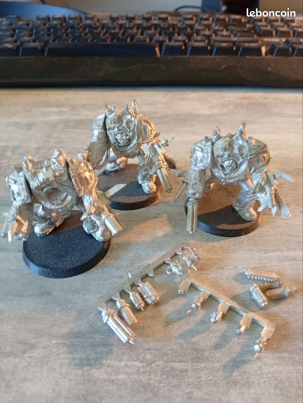 Warhammer 40k obliterator space marine du chaos métal (image 1)