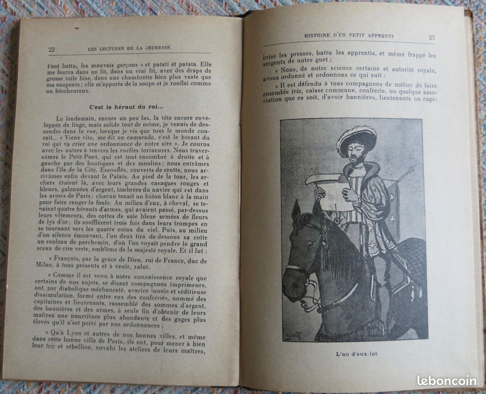 Lectures de l « École Émancipée » : Cervantès, Petit apprenti (Hauser) (image 4)