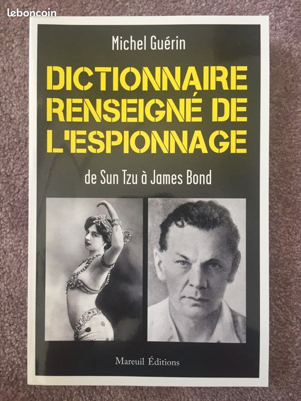 Dictionnaire renseigné de l’espionnage - Michel Guérin (image 1)