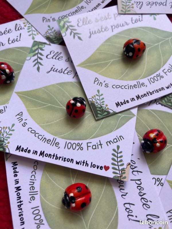 Lot De 6 Broches Coccinelle Strass - Broches Insecte Élégantes Pour Femme Et Chemise