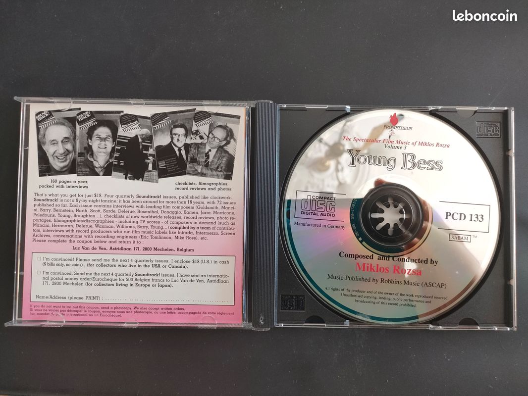Young Bess - Miklos Rozsa (image 3)