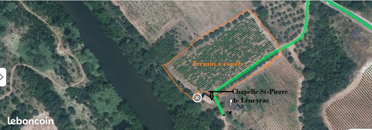 Terrain agricole 6800 m² · à Ceyras · 20 000 €