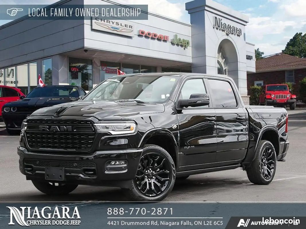 Dodge RAM 1500 Limited 5.7 HEMI V8 4x4 Crew Cab – Night Edition – Neuf 2026 - TVA récupérable (image 1)