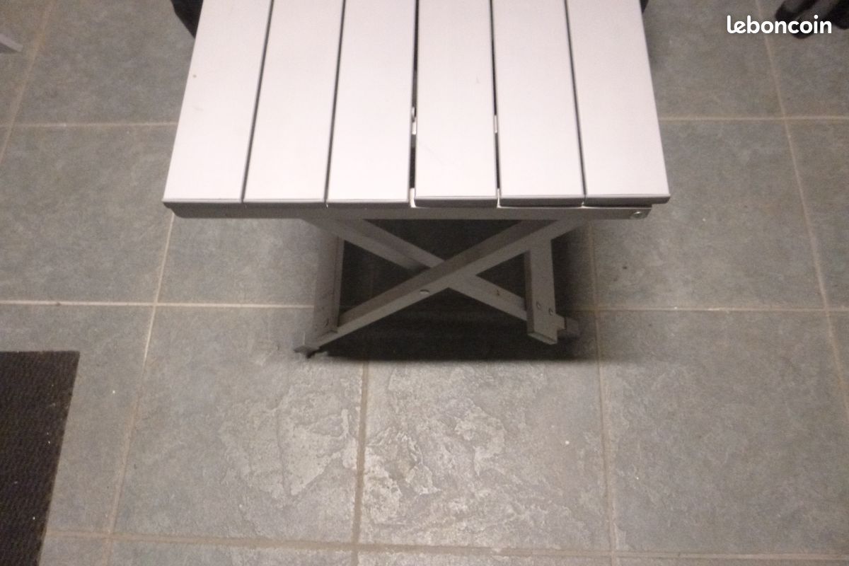4 tabourets pliables alu avec sacoche (image 3)