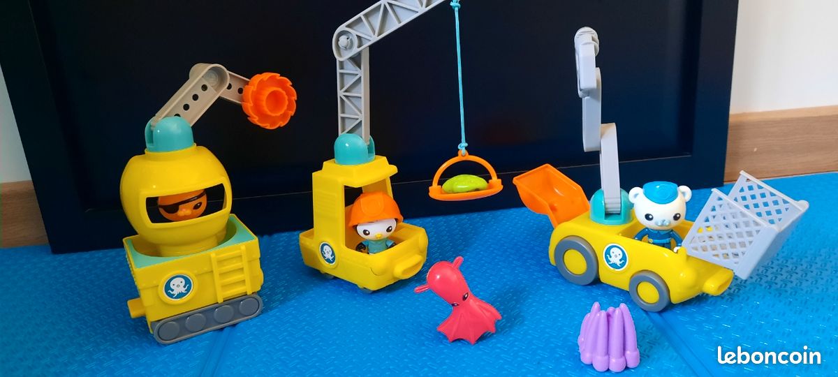 Lot de 3 Gup travaux des octonauts (image 3)