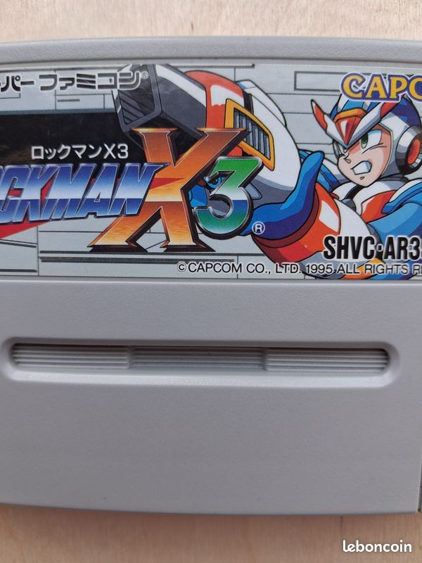 Rockman X3 (Mega Man X3) Super Famicom - NTSC-J Japon - Très Bon état