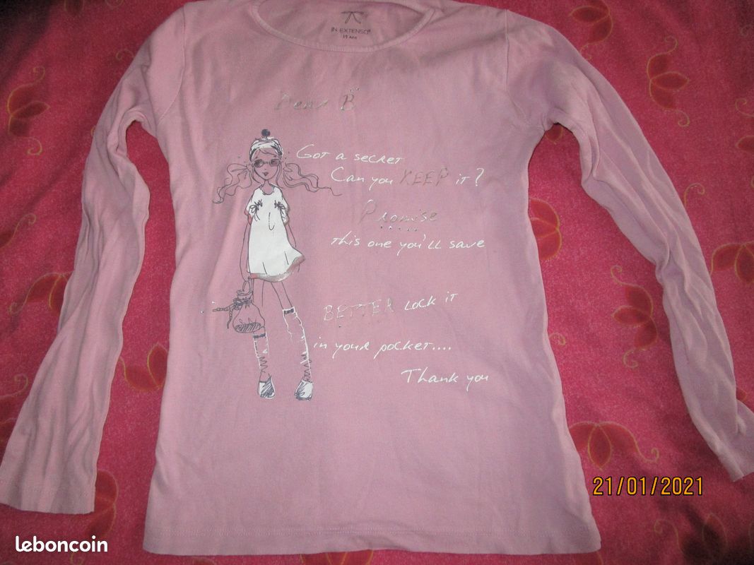 Tee shirt manche longue (image 1)
