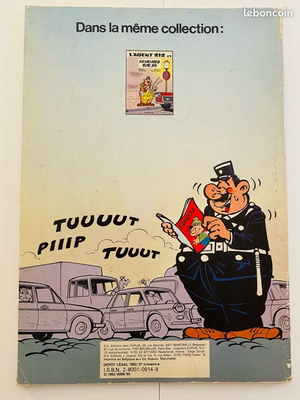 BD Lot de 2 Agent 212 - Tomes 1 & 2 - EO (image 11)