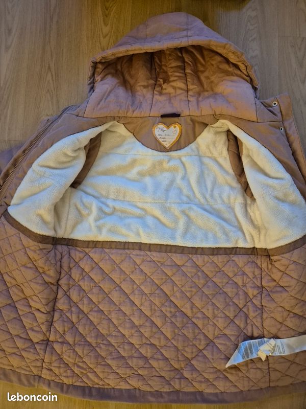 Manteau chaud hiver fille 12 ans (image 1)